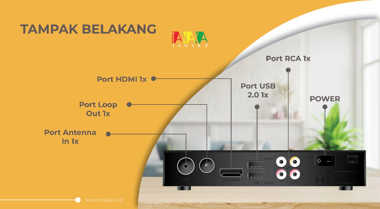DVB T2 PLASTIK - TANAKA
