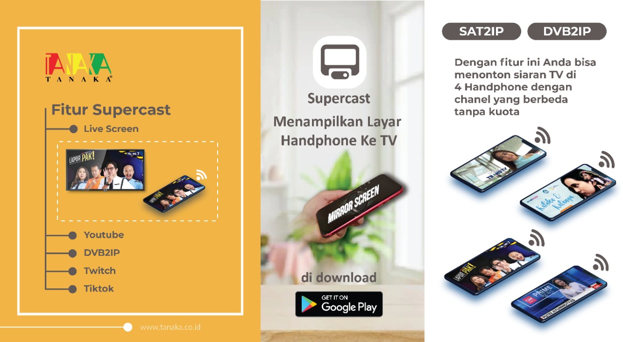 DVB T2 PLASTIK - TANAKA